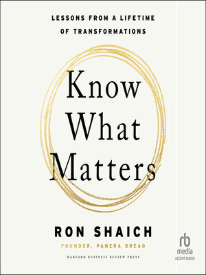 cover image of Know What Matters
